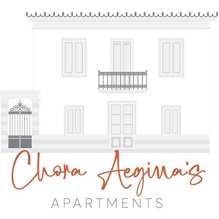 Chora Aegina'S Apartments Eksteriør billede
