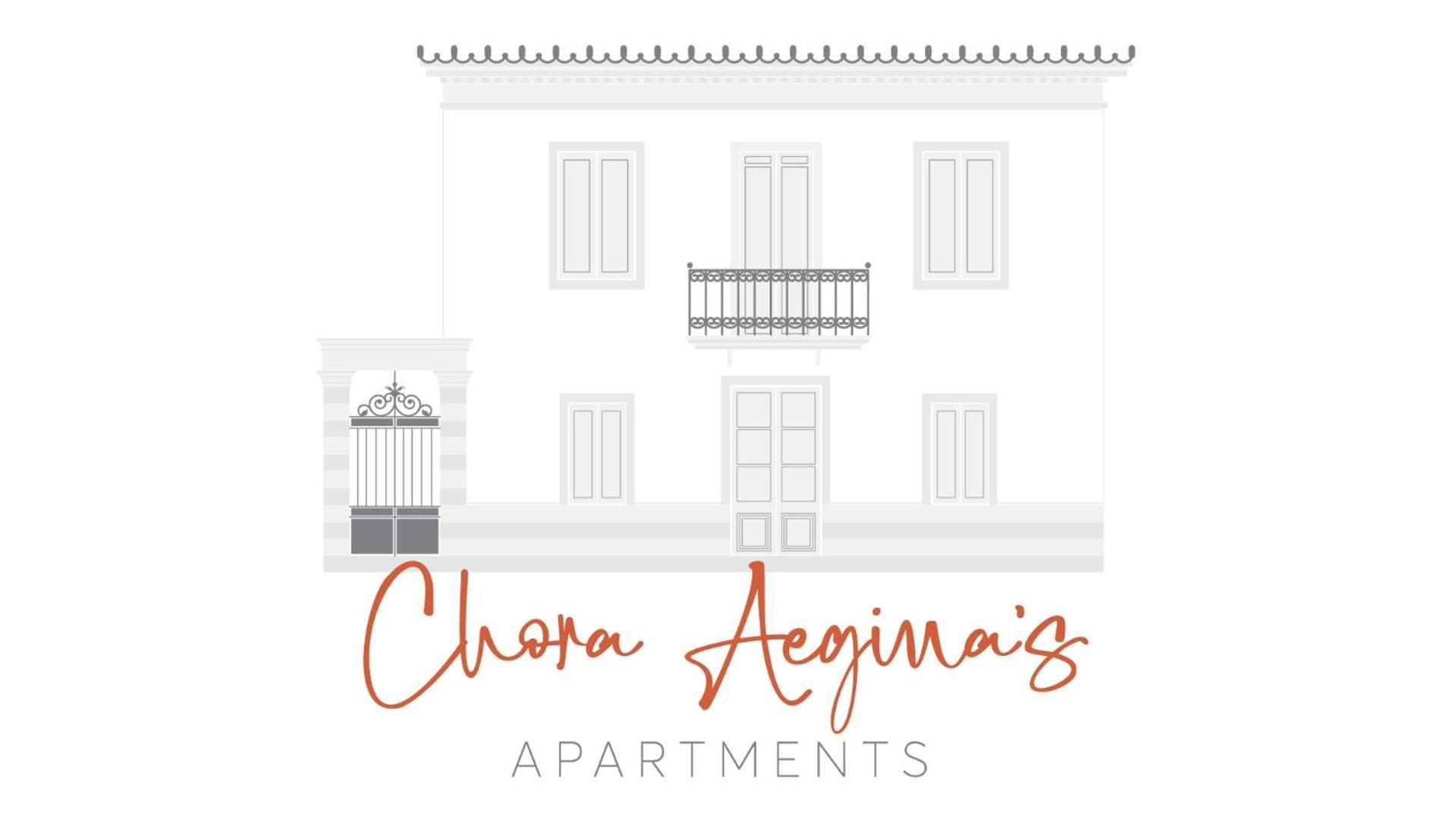 Chora Aegina'S Apartments Eksteriør billede